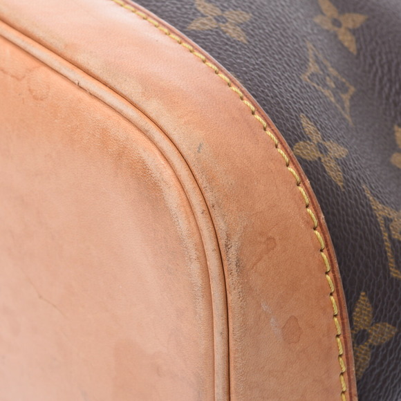 LOUIS VUITTON Monogram Alma Brown Handbag - Picture 9 of 9